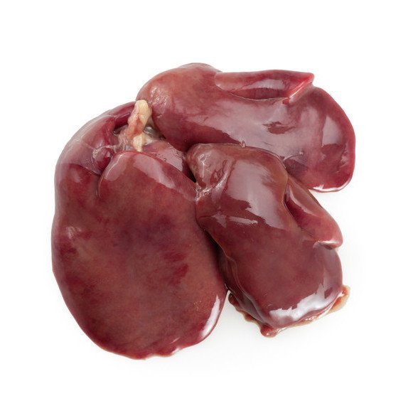 Delicious cooked chicken livers
